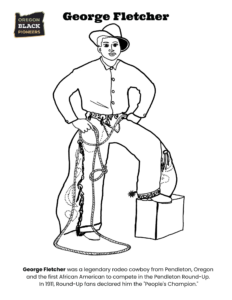 George flitch coloring page.