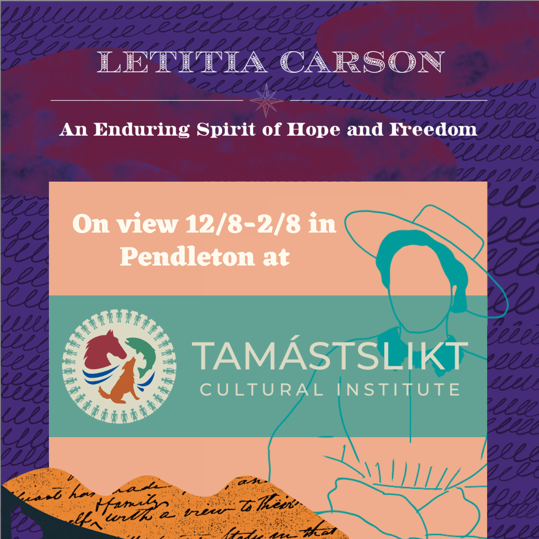 Letitia Carson Exhibit Dec. 8 – Feb. 8