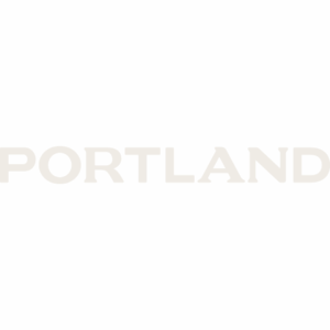The word "PORTLAND" is displayed in bold, uppercase, sans-serif letters on a plain background, celebrating the legacy of the Willie B. Richardson Scholarship.
